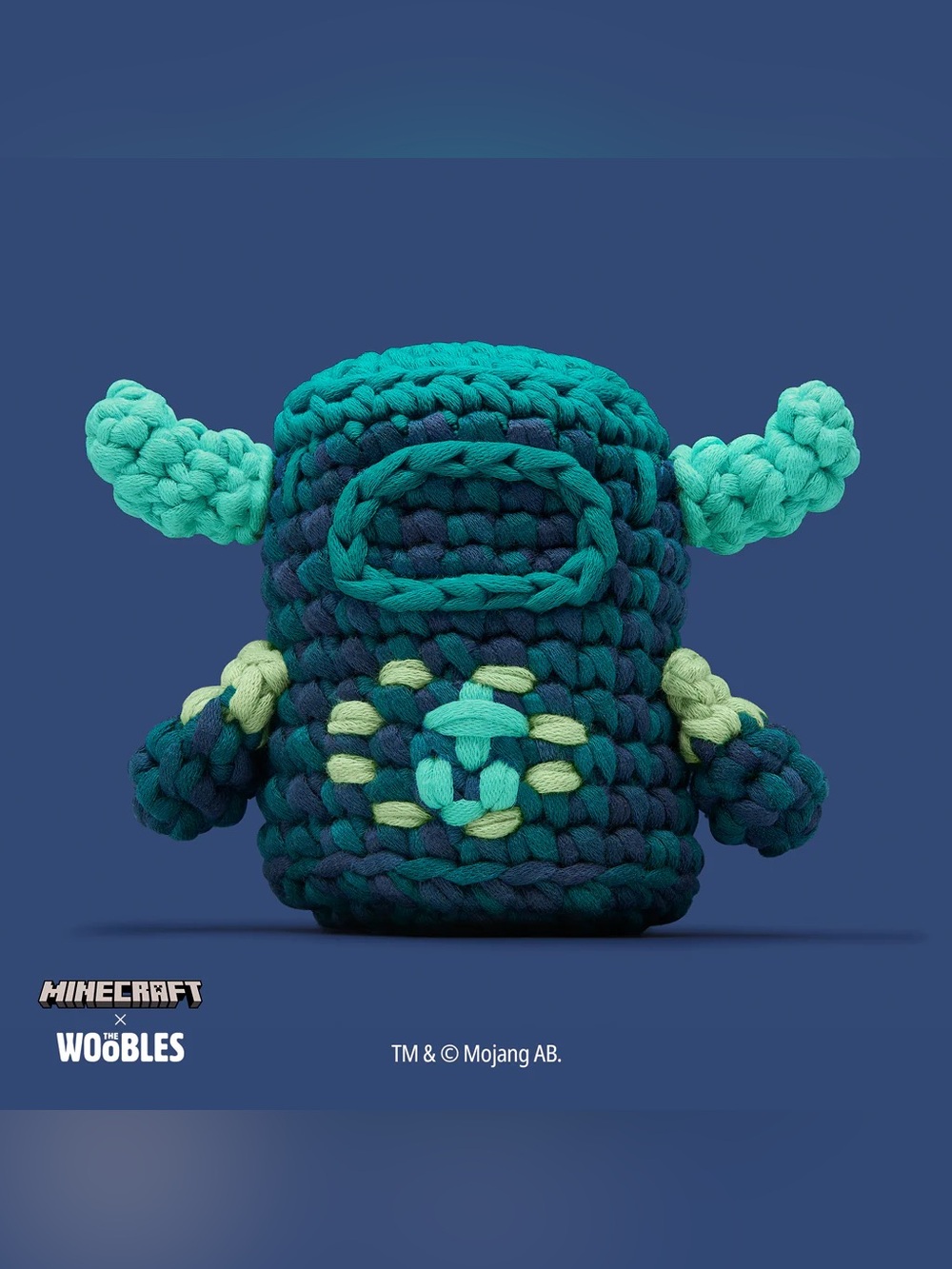 The Woobles Minecraft-Warden Crochet Kit-Kit for Beginners-NEW SEALES